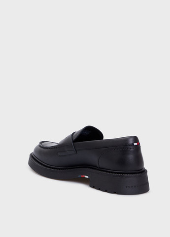 Черные кэжуал туфли Tommy Hilfiger без шнурков