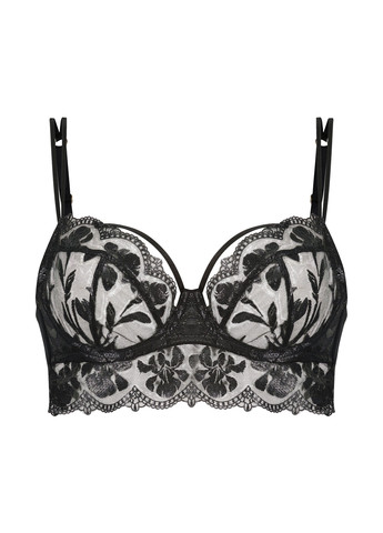 Чёрный бюстгальтер Hunkemoller с косточками полиамид