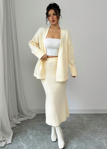 Костюм (кардиган, юбка) SHEIN (338187110)