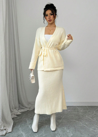 Костюм (кардиган, юбка) SHEIN (338187110)