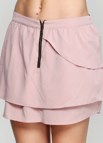Светло-розовая кэжуал однотонная юбка Element мини