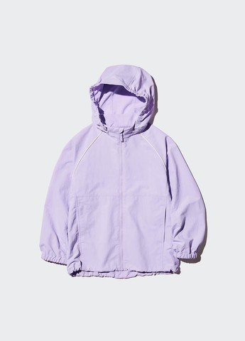 Сиреневая демисезонная ветровка Uniqlo