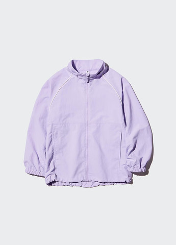 Сиреневая демисезонная ветровка Uniqlo