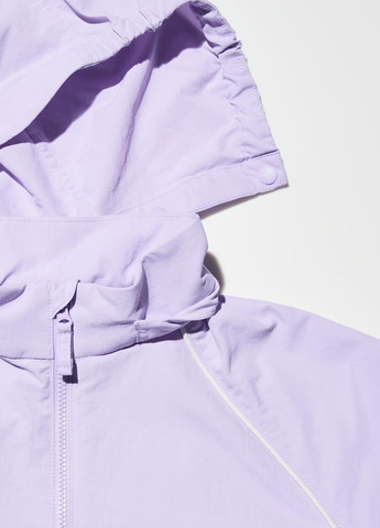 Сиреневая демисезонная ветровка Uniqlo