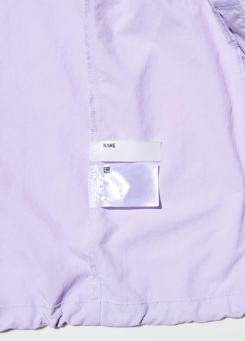 Сиреневая демисезонная ветровка Uniqlo