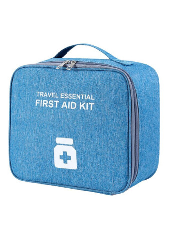 Аптечка сумка органайзер для медикаментов для путешествий для дома 25х22х12 см (473524-Prob) Синий Unbranded (255029691)