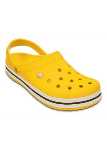 Сабо Crocs Crocband жёлтые кэжуалы