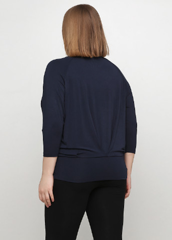 Темно-синяя демисезонная блуза Lascana