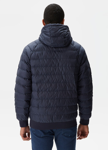 Темно-синя демісезонна куртка Lacoste