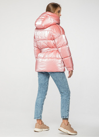 Розовая зимняя куртка KTL&Kattaleya