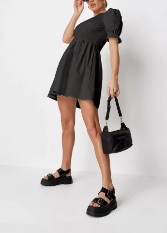 Чорна кежуал плаття, сукня Missguided однотонна