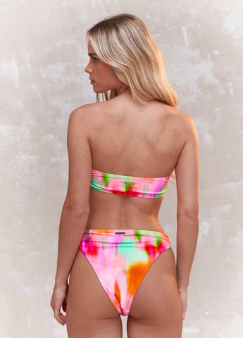 Комбінований демісезонний купальник (ліф, трусики) бандо, роздільний SHEIN