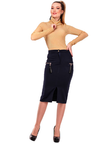 Гірчичний демісезонний костюм (гольф, юбка) Alpama