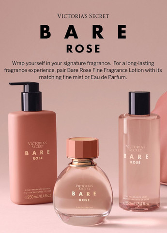 Набір Bare Rose (лосьон, міст) Victoria's Secret (321974727)