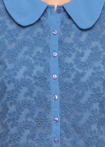 Голубая летняя блуза B.Young