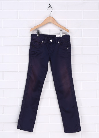 Фиолетовые демисезонные прямые джинсы Pepe Jeans