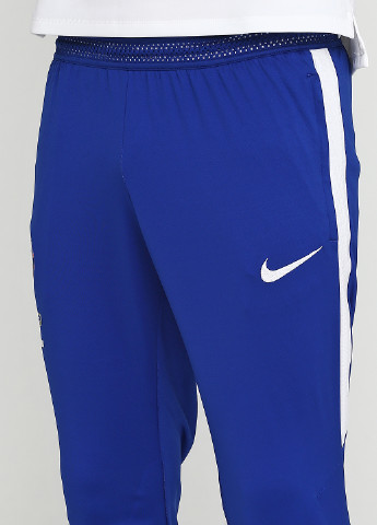 Синие спортивные демисезонные джоггеры брюки Nike