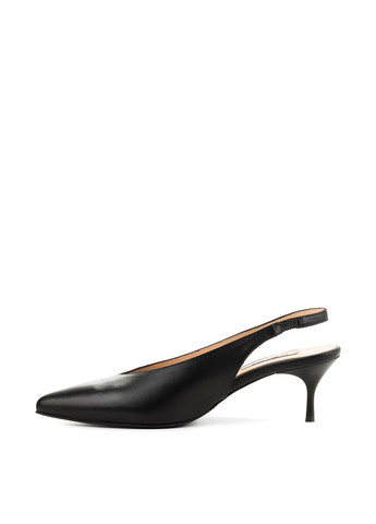 Le'BERDES Туфли слингбеки черный з натуральная кожа, украина — лето (294097598)