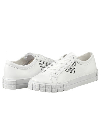Белые демисезонные кроссовки 1011-06 Trendy