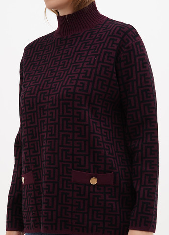 Сливовый демисезонный свитер Kiss Me