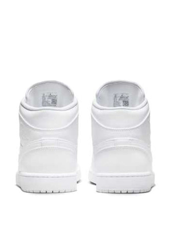 Белые всесезонные кроссовки 554724-136 Nike AIR 1 MID