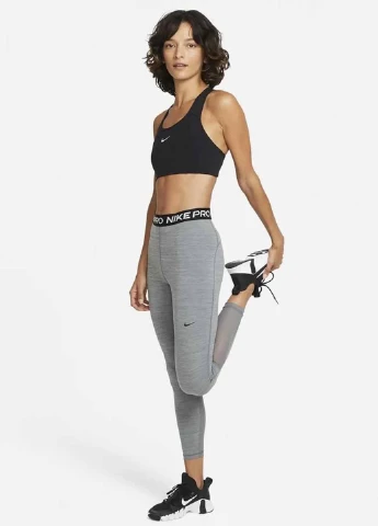 Серые демисезонные леггинсы da0483-084 Nike