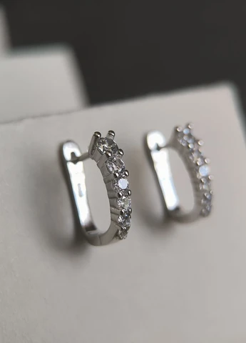 Сережки Silver Flame (350941513)