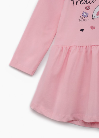 Розовое платье Pop Fashion (252394417)