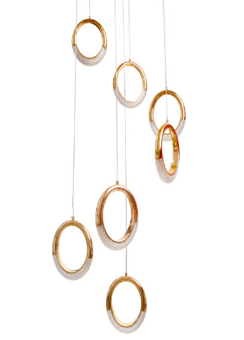 Світлодіодна люстра BR-01 667S/7 LED 70W G Brille (247373799)