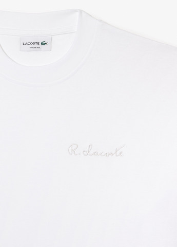 Біла футболка Lacoste