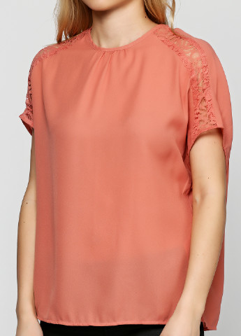 Персиковая летняя блуза Jacqueline de Yong