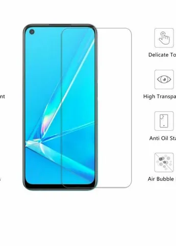 Скло захисне Realme V5 Tempered glass (222243) (222243) Drobak (203977968)
