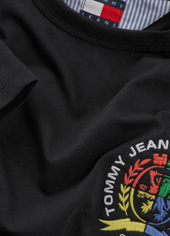 Чорна футболка Tommy Jeans