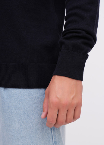 Темно-синій демісезонний светр джемпер EQUILIBRI