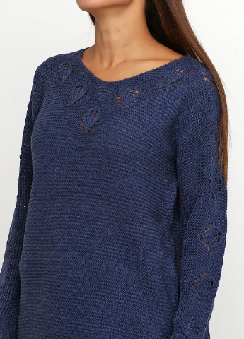 Синий демисезонный пуловер пуловер Eser