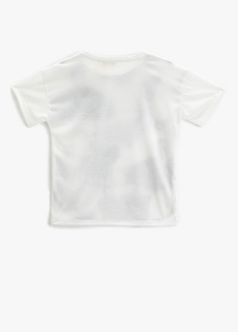 Біла літня футболка KOTON