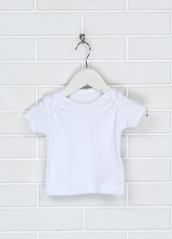 Біла демісезонна футболка Mothercare