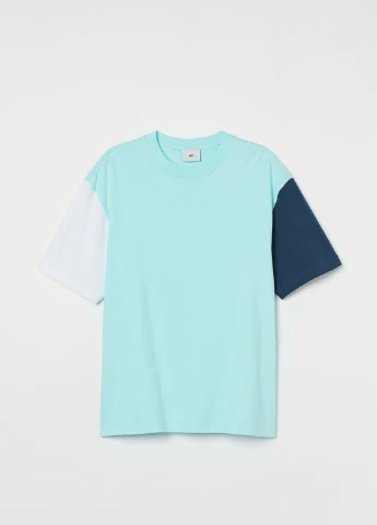 Бирюзовая футболка H&M