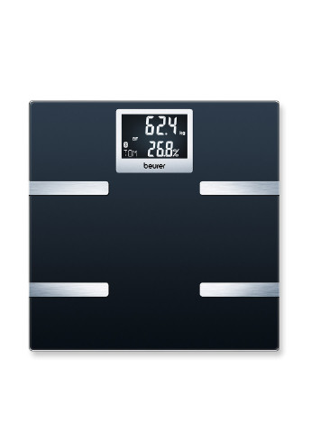Весы напольные Черные Beurer bf 700 (130035737)
