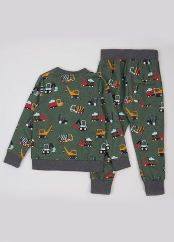 Темно-зелений демісезонний комплект(светр, штани) ArDoMi