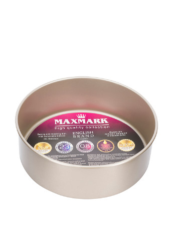 Форма для духовки, 23,5x7,8 cм Maxmark однотонные бронзовые алюминий