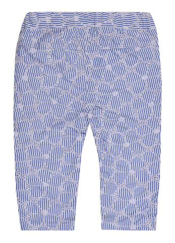 Голубые кэжуал летние зауженные брюки S.Oliver