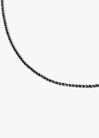 Черный чокер со стразами Gepur сталь (256384175)