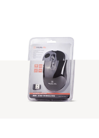 Мышка RM-330 Wireless Black Real-El (253547571)