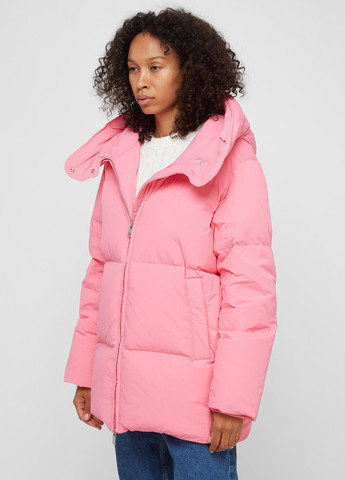 Розовый зимний Пуховик PRPY