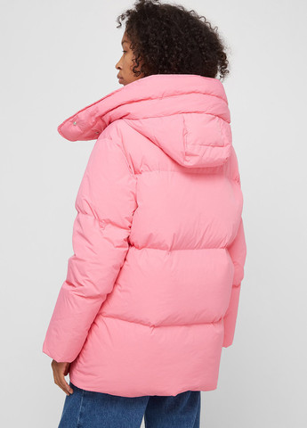 Розовый зимний Пуховик PRPY