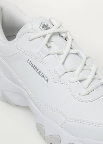 Белые демисезонные кроссовки Lumberjack