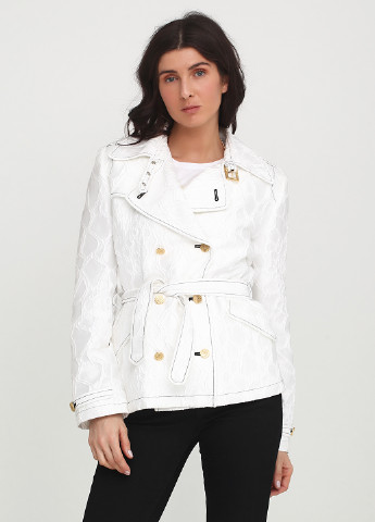 Белый кэжуал пиджак Roberto Cavalli - однотонный - демисезонный