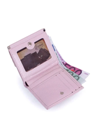 Женский кожаный кошелек 10,5х10,5х1,5 см Desisan (195538844)
