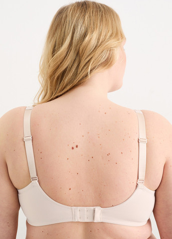 Світло-бежевий мінімайзер бюстгальтер C&A без кісточок нейлон